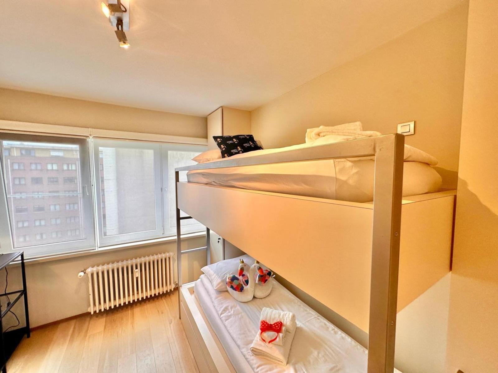 Vue Mer, Famille, Teletravail, Chiens Admis & Garage Knokke-Heist Dış mekan fotoğraf