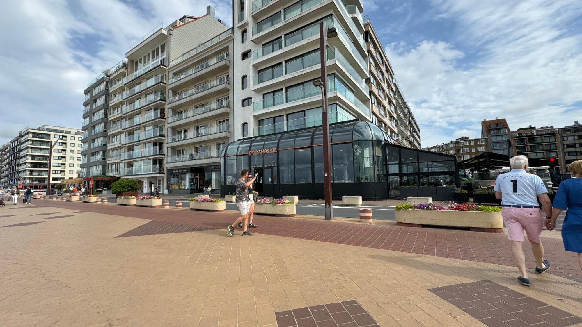 Vue Mer, Famille, Teletravail, Chiens Admis & Garage Knokke-Heist Dış mekan fotoğraf