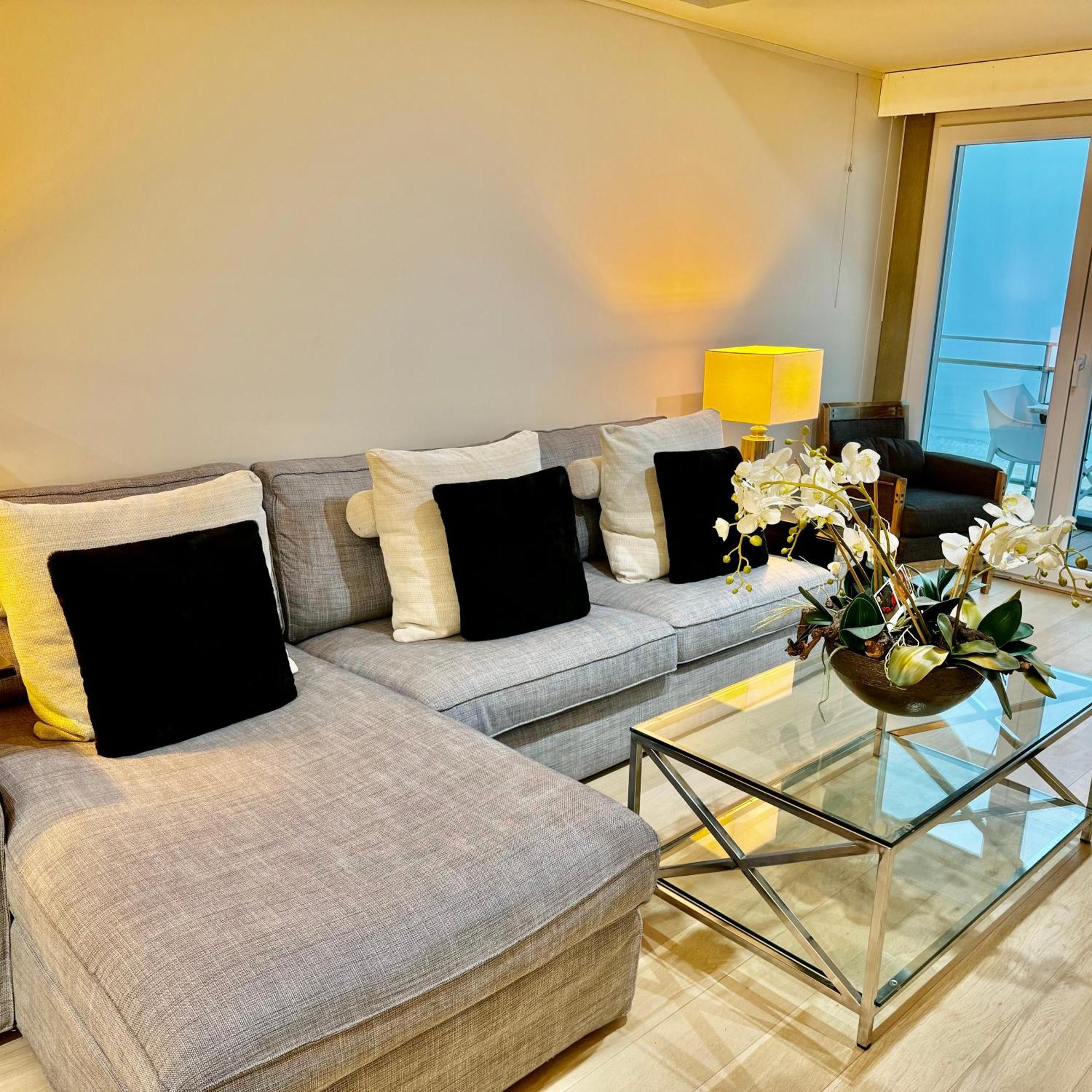 Vue Mer, Famille, Teletravail, Chiens Admis & Garage Knokke-Heist Dış mekan fotoğraf